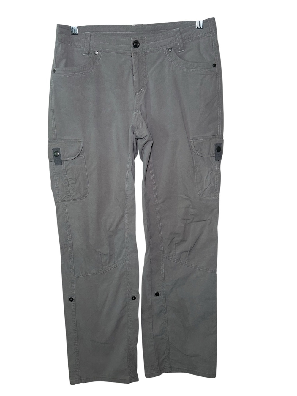 Kuhl Womens Cargo Tactical Pants Tan Casual Utility Style Camp Outdoor Hike 8Reg